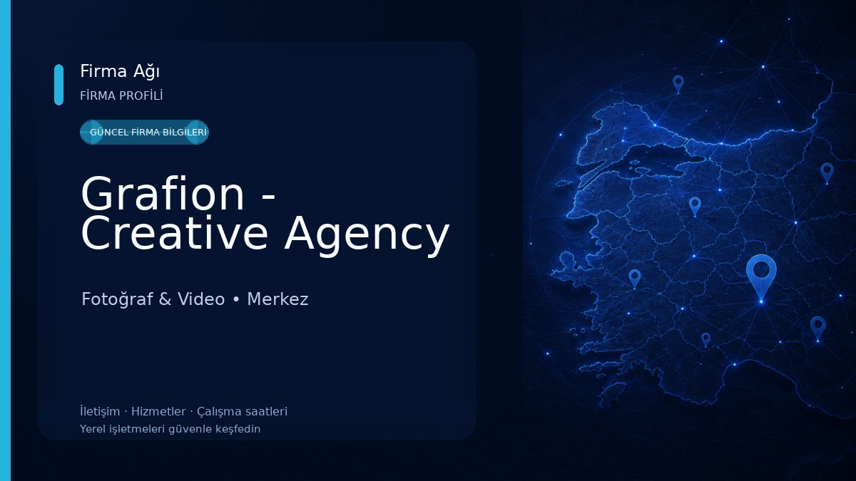 Grafion - Creative Agency Fotoğraf & Video