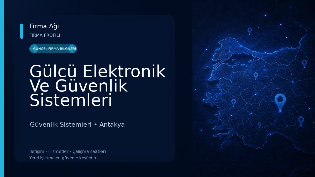 Gülcü Elektronik Ve Güvenlik Sistemleri