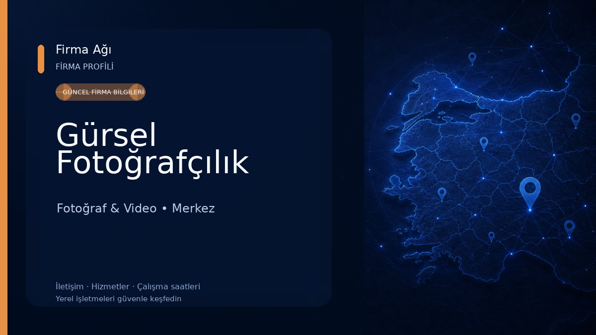 Gürsel Fotoğrafçılık Fotoğraf & Video