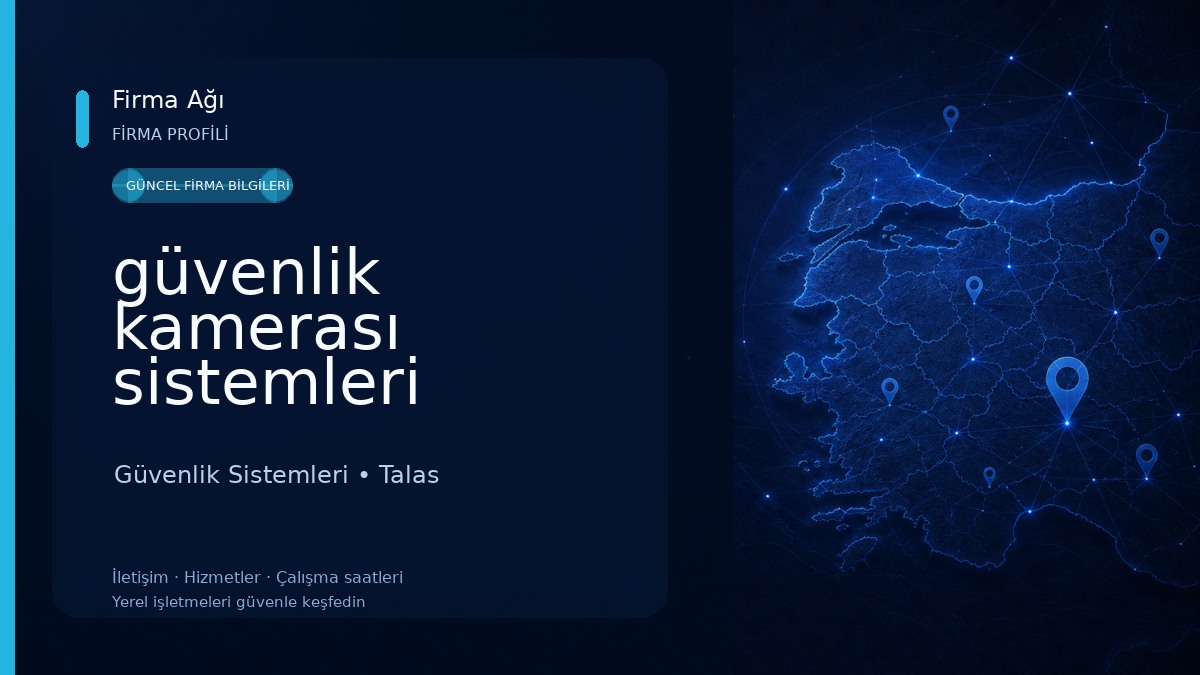 güvenlik kamerası sistemleri Güvenlik Sistemleri