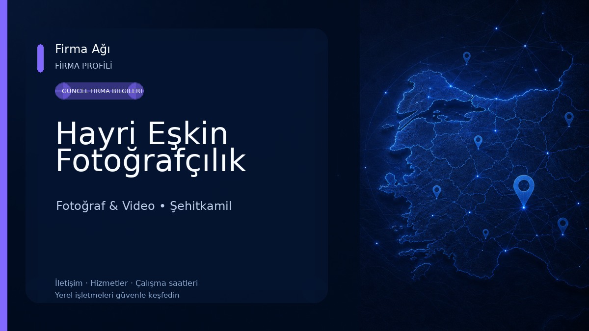 Hayri Eşkin Fotoğrafçılık Fotoğraf & Video