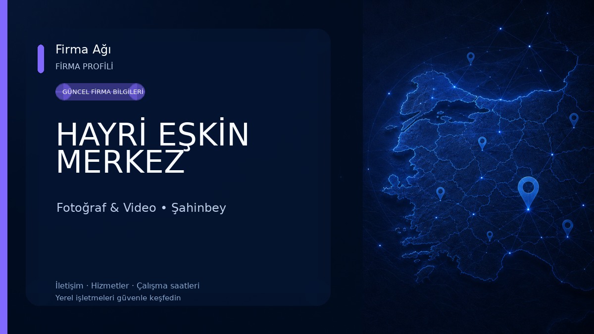 HAYRİ EŞKİN MERKEZ Fotoğraf & Video