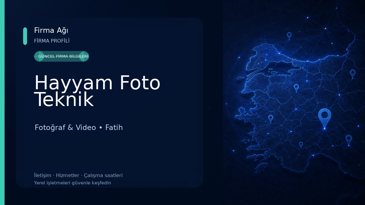 Hayyam Foto Teknik Fotoğraf & Video