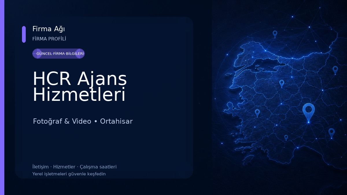 HCR Ajans Hizmetleri Fotoğraf & Video