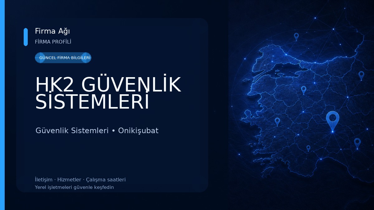 HK2 GÜVENLİK SİSTEMLERİ