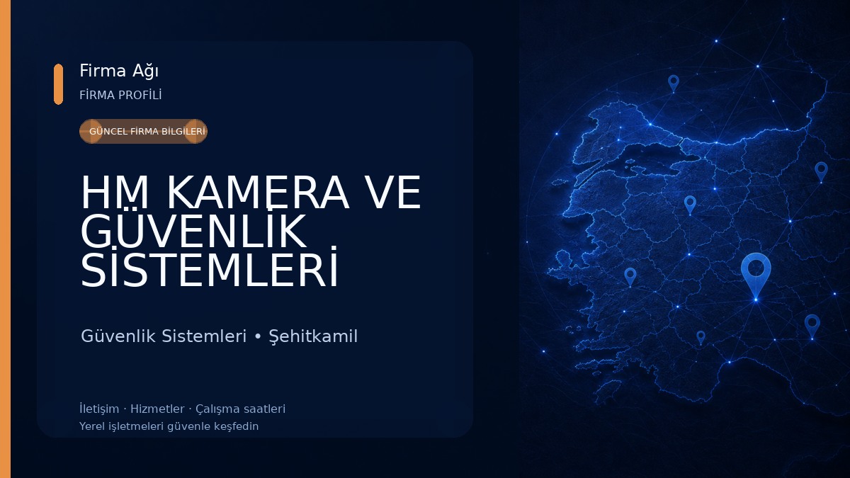 HM KAMERA VE GÜVENLİK SİSTEMLERİ Güvenlik Sistemleri