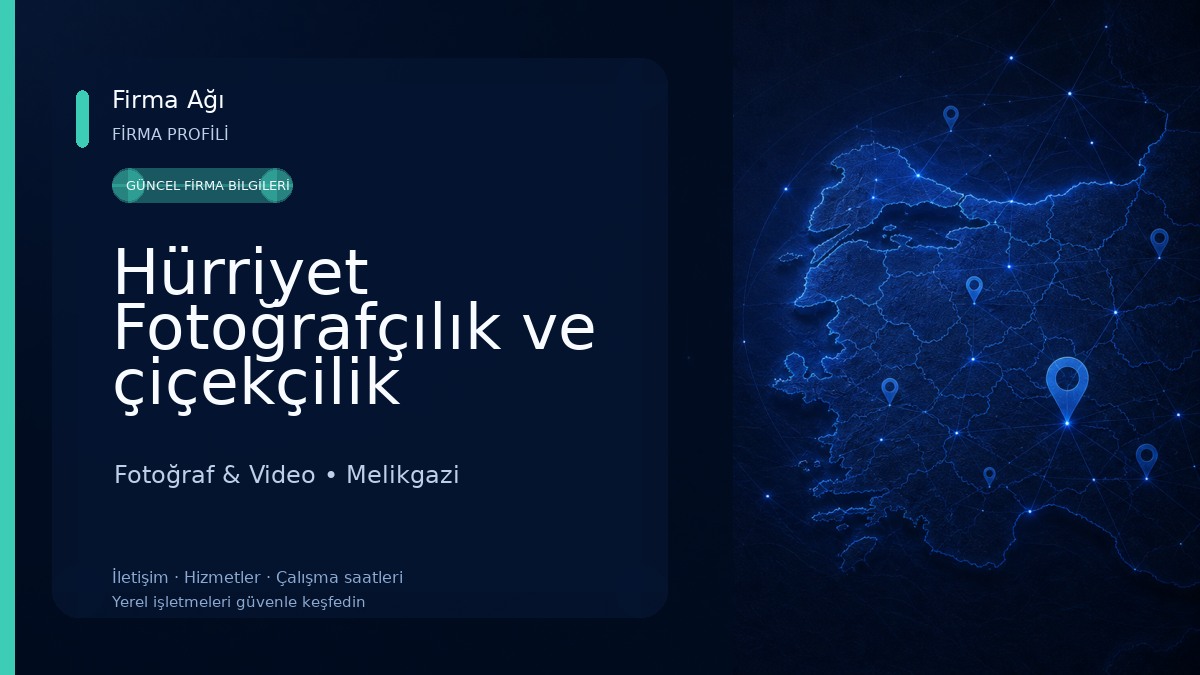 Hürriyet Fotoğrafçılık ve çiçekçilik (Kayseri Çiçek Sarayı) Fotoğraf & Video