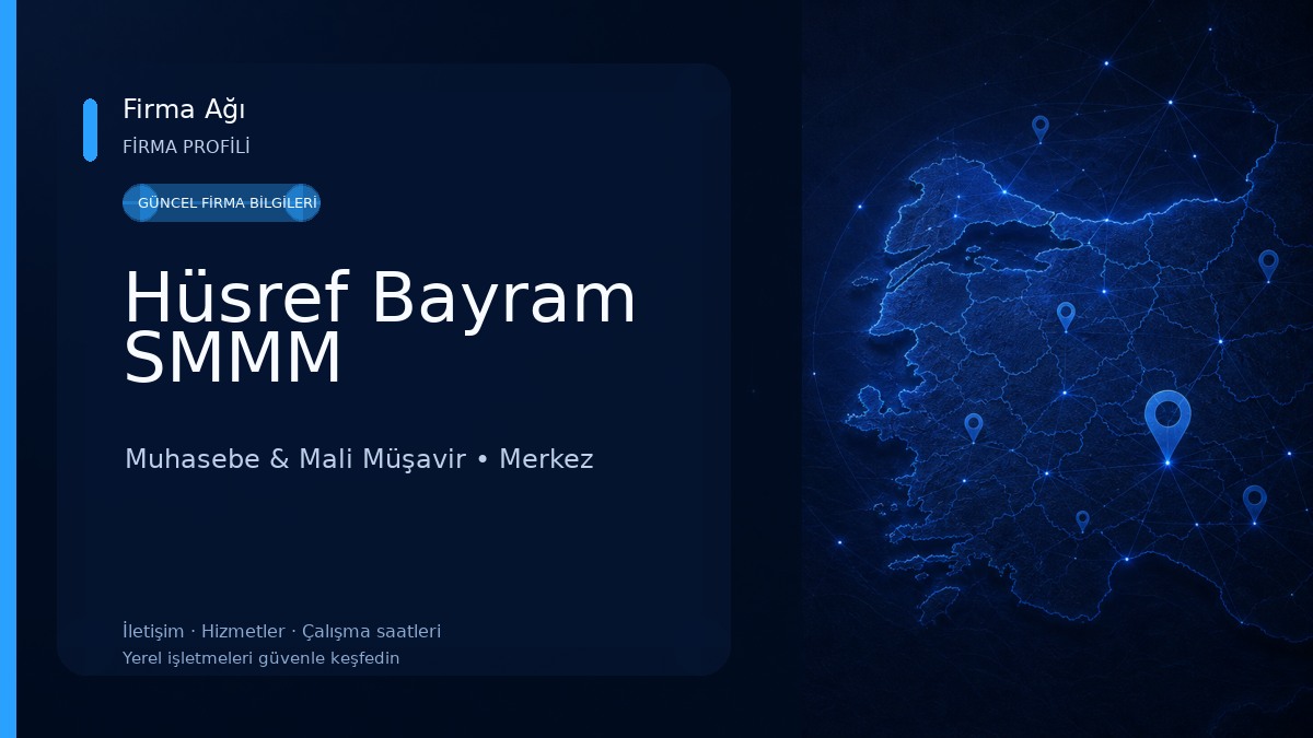 Hüsref Bayram SMMM 
