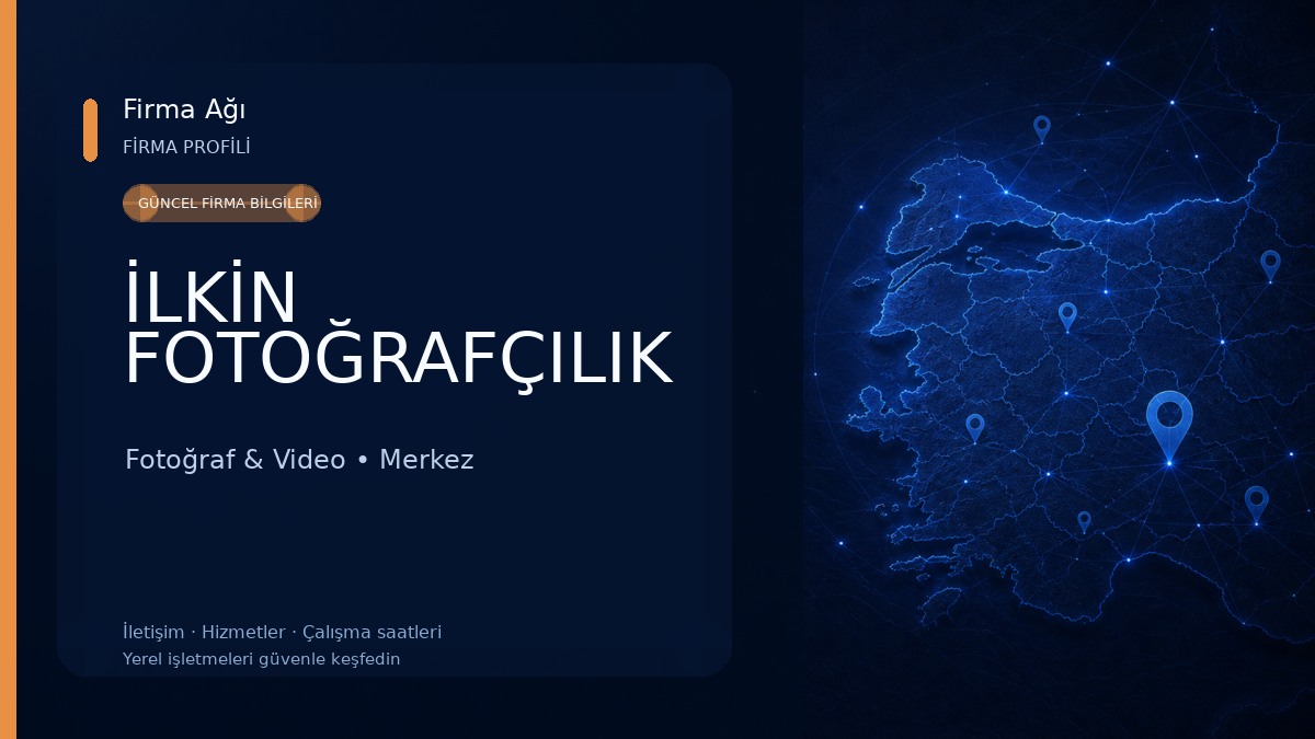 İLKİN FOTOĞRAFÇILIK Fotoğraf & Video