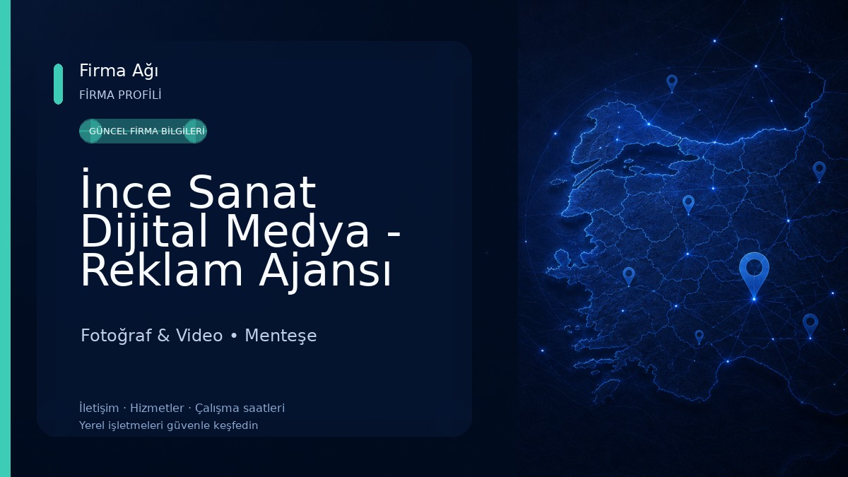 İnce Sanat Dijital Medya - Reklam Ajansı Fotoğraf & Video
