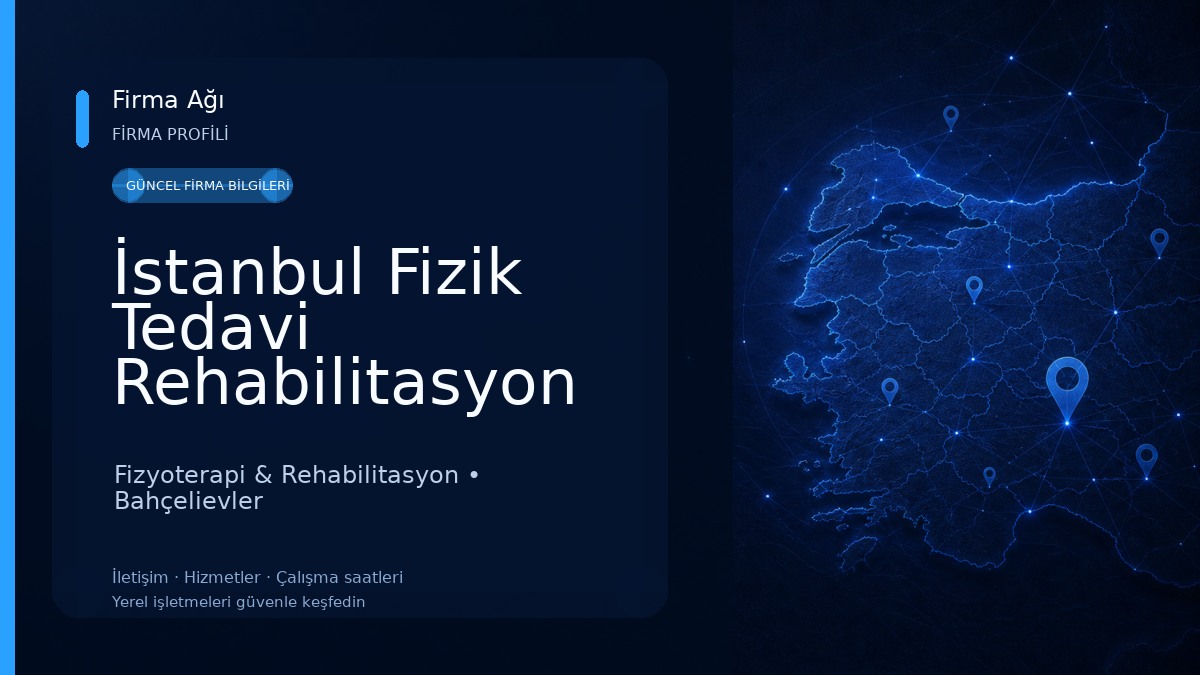 İstanbul Fizik Tedavi Rehabilitasyon Eğitim Ve Araştırma Hastanesi Fizyoterapi & Rehabilitasyon