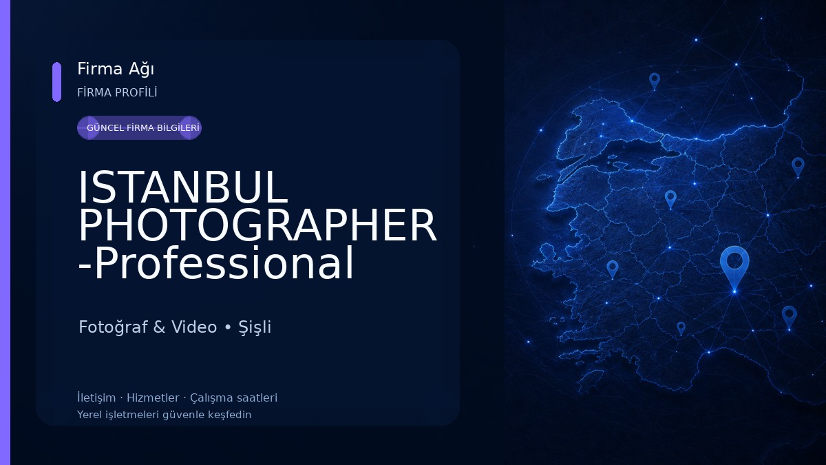 ISTANBUL PHOTOGRAPHER -Professional Photographer & Filmmaker Fotoğraf & Video