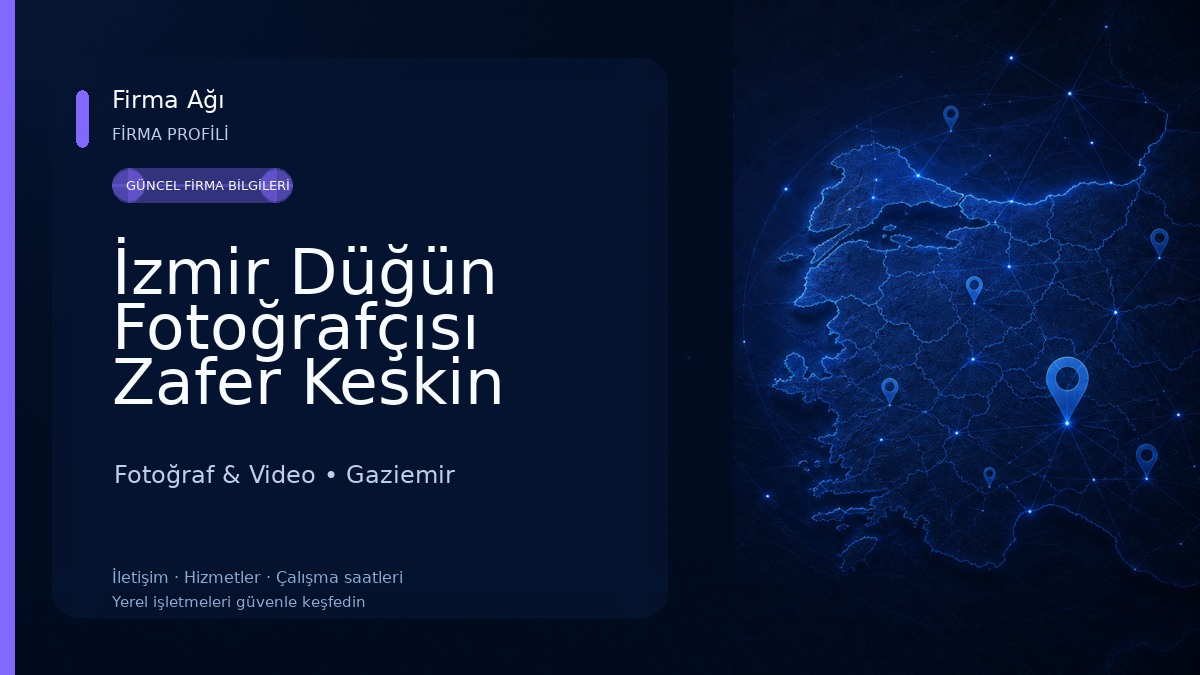 İzmir Düğün Fotoğrafçısı Zafer Keskin Fotoğraf & Video