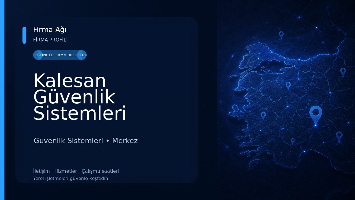 Kalesan Güvenlik Sistemleri