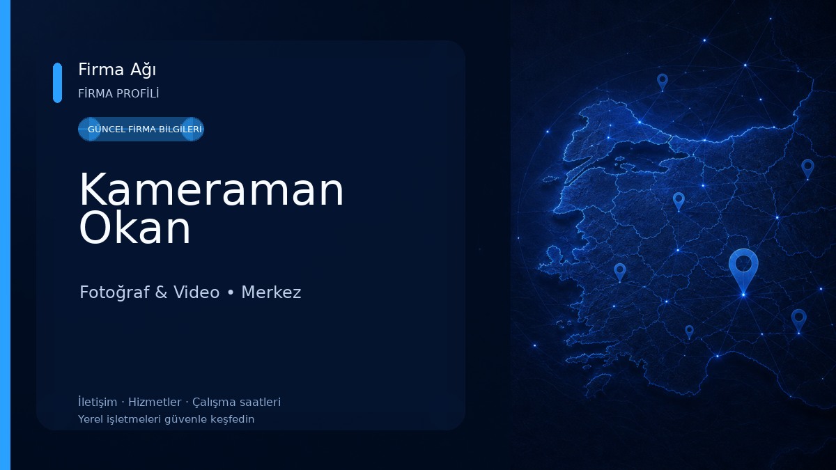 Kameraman Okan Fotoğraf & Video