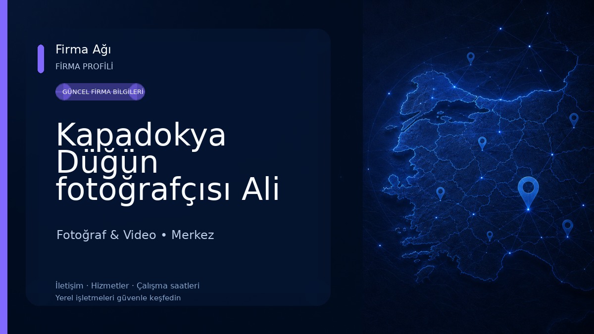 Kapadokya Düğün fotoğrafçısı Ali Özdemir 