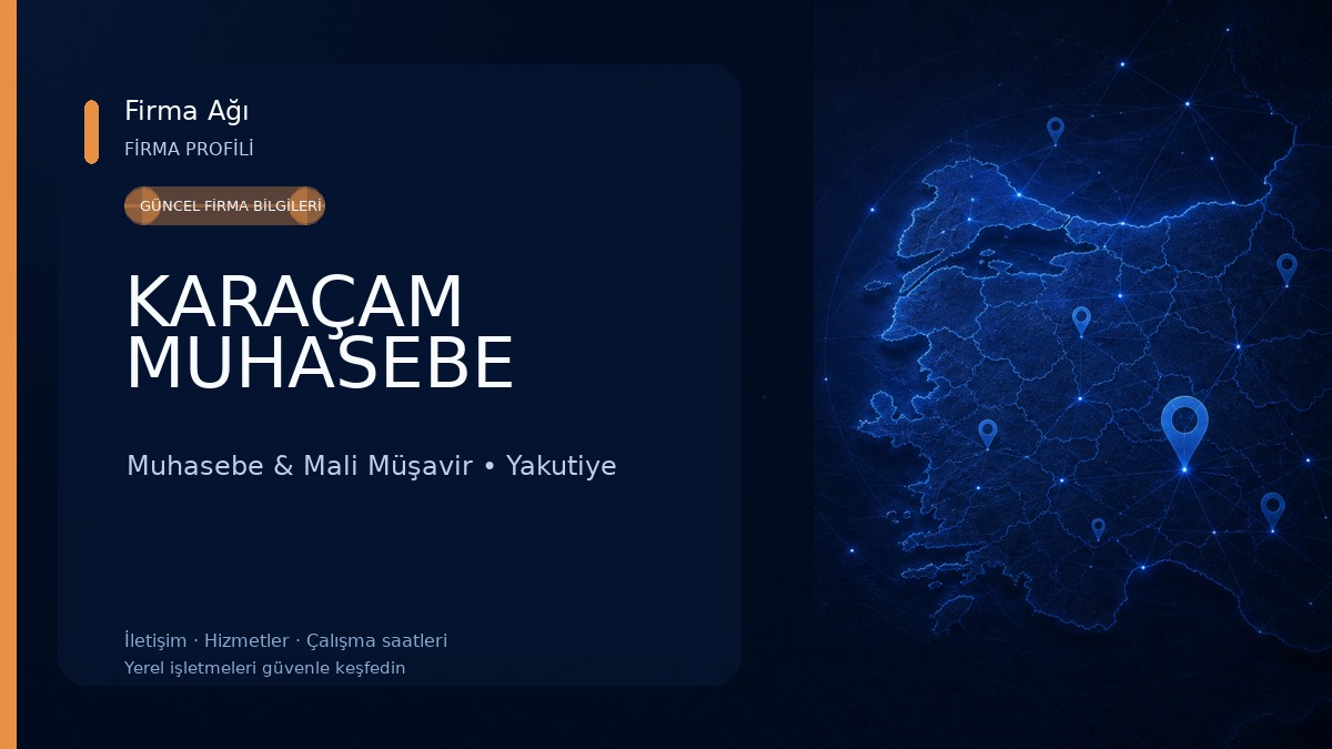 KARAÇAM MUHASEBE 