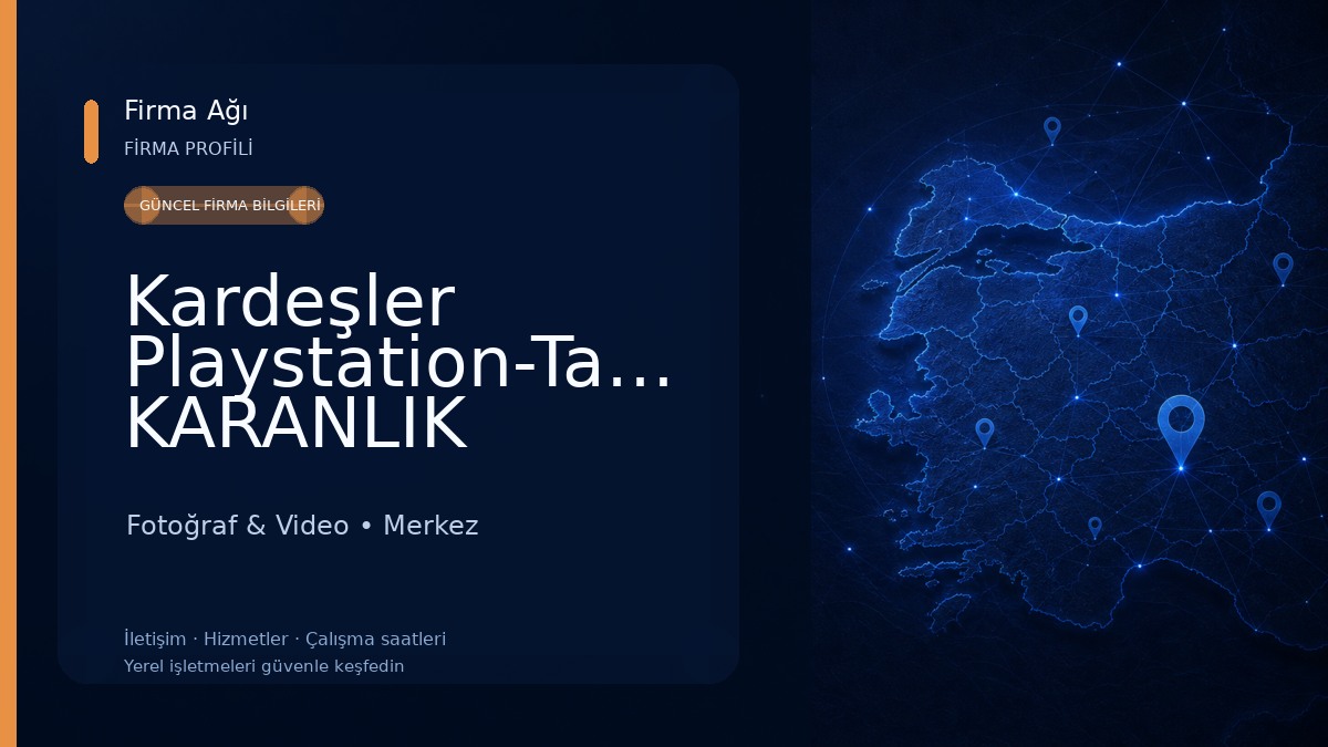Kardeşler Playstation-Taner KARANLIK Fotoğraf & Video