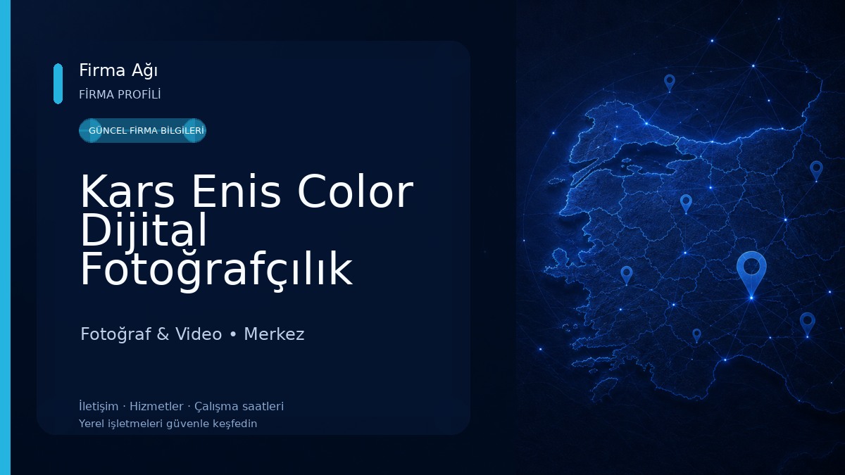 Kars Enis Color Dijital Fotoğrafçılık Fotoğraf & Video
