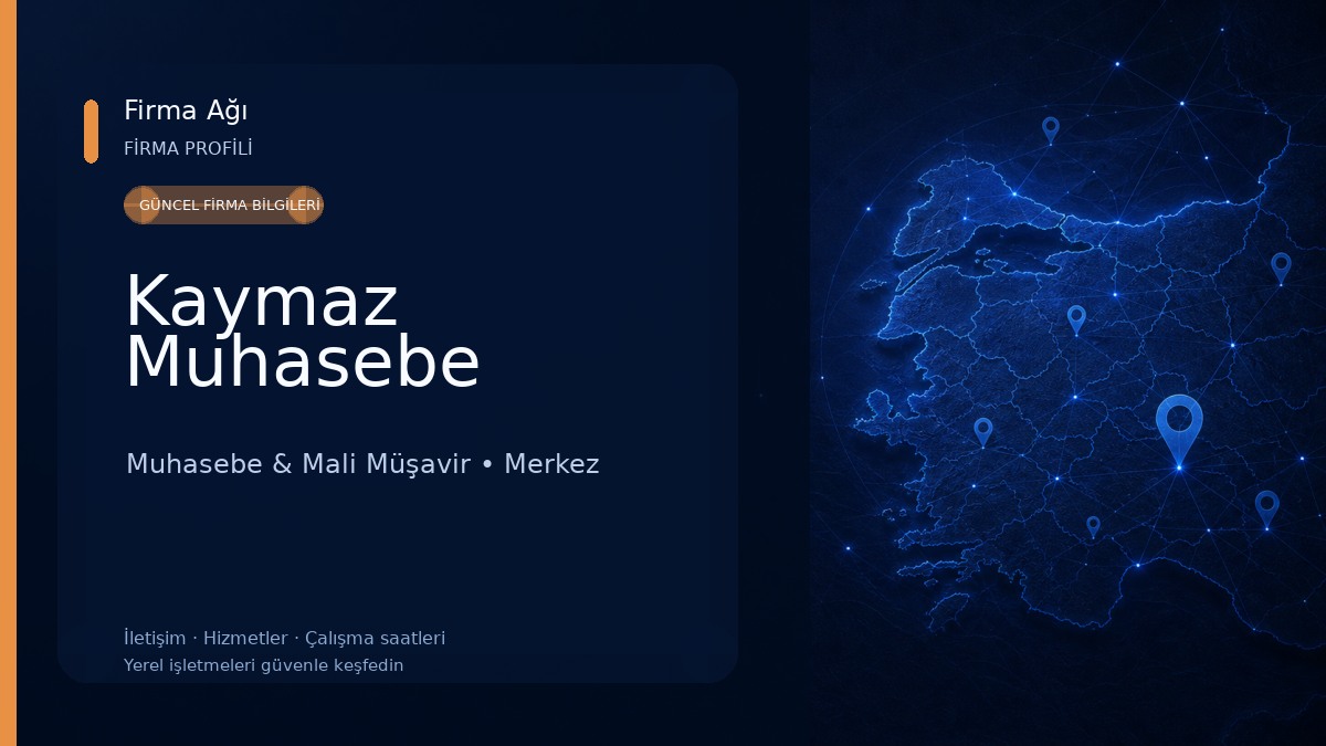 Kaymaz Muhasebe 