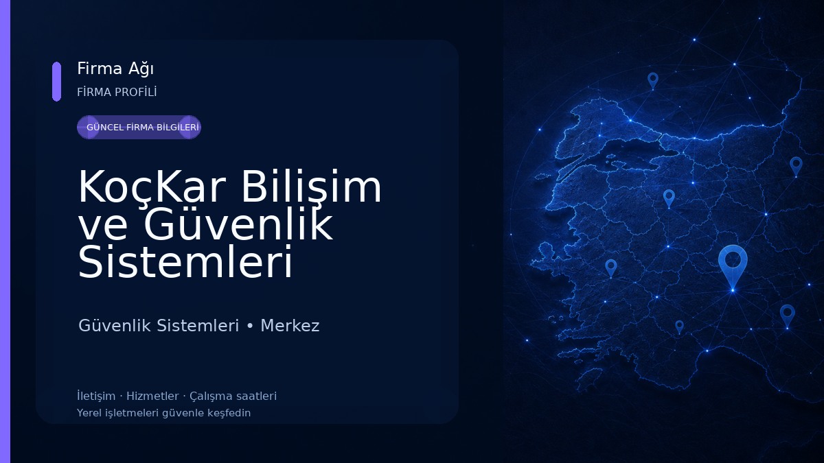 KoçKar Bilişim ve Güvenlik Sistemleri