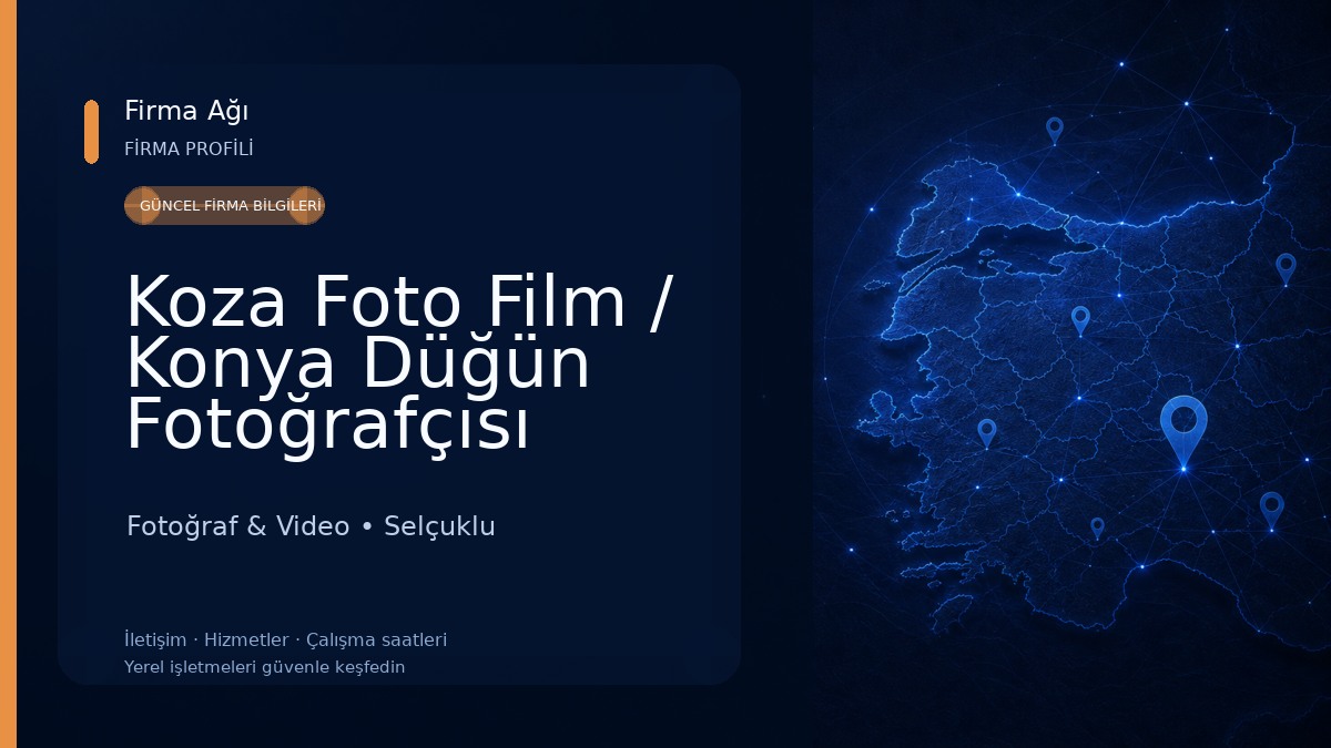 Koza Foto Film / Konya Düğün Fotoğrafçısı Fotoğraf & Video