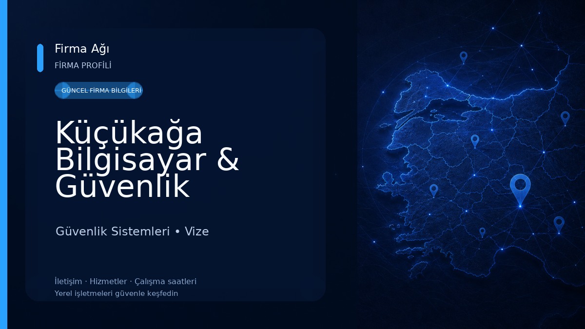 Küçükağa Bilgisayar & Güvenlik Kamera ve Alarm Sistemleri Güvenlik Sistemleri