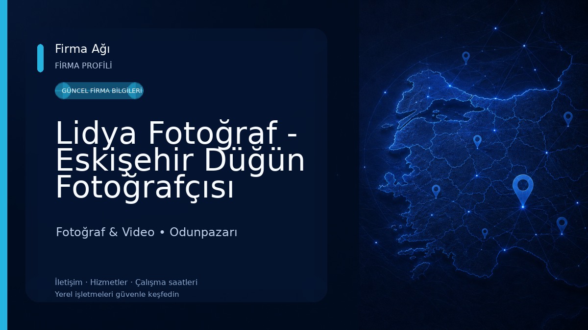 Lidya Fotoğraf - Eskişehir Düğün Fotoğrafçısı Fotoğraf & Video
