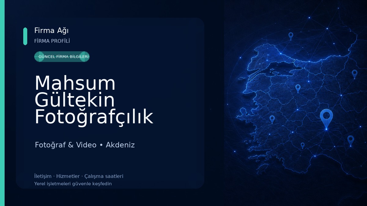 Mahsum Gültekin Fotoğrafçılık Fotoğraf & Video
