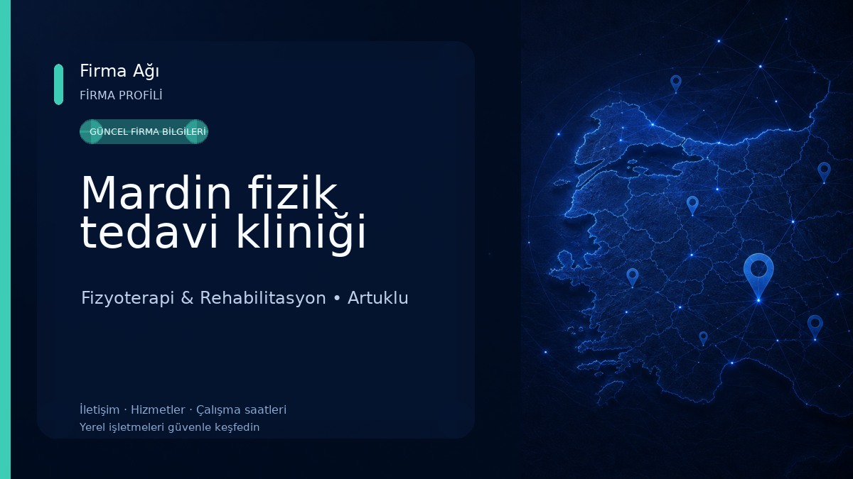 Mardin fizik tedavi kliniği