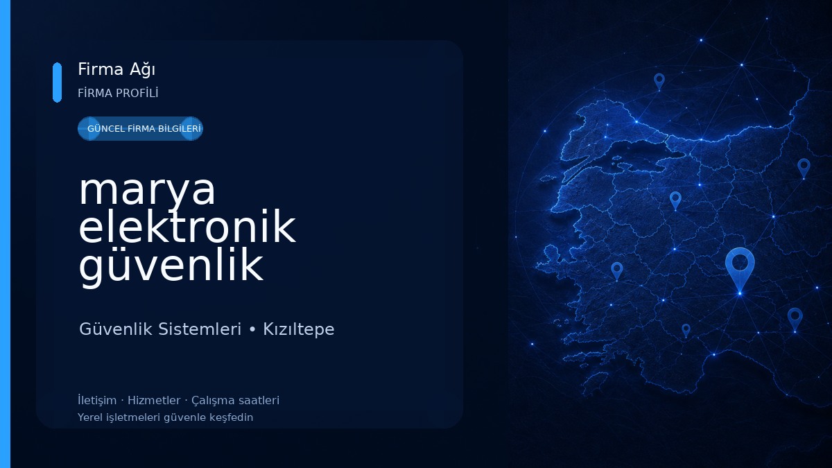 marya elektronik güvenlik sistemleri Güvenlik Sistemleri