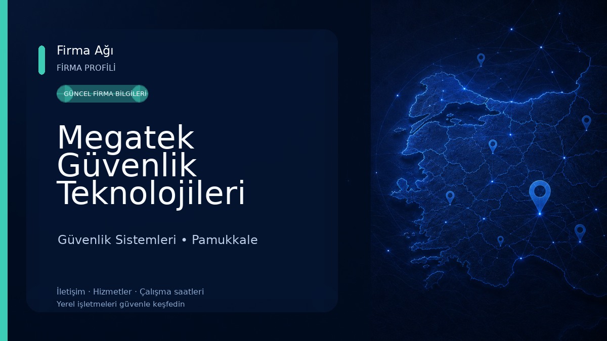 Megatek Güvenlik Teknolojileri Güvenlik Sistemleri