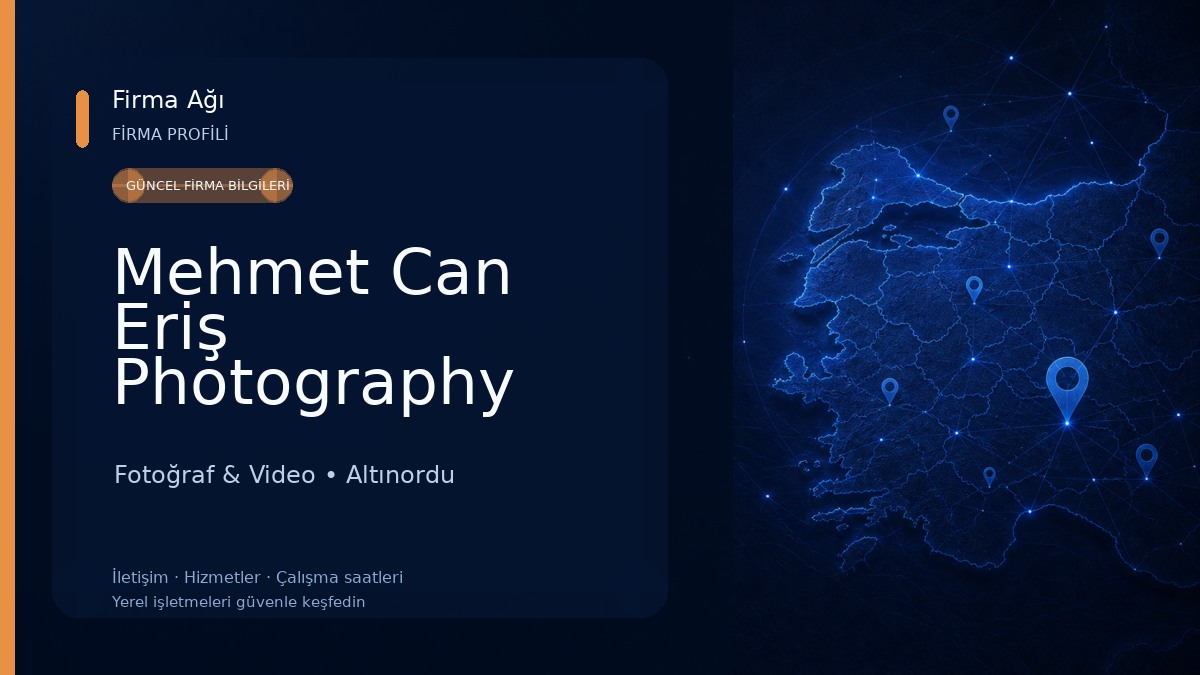 Mehmet Can Eriş Photography Fotoğraf & Video