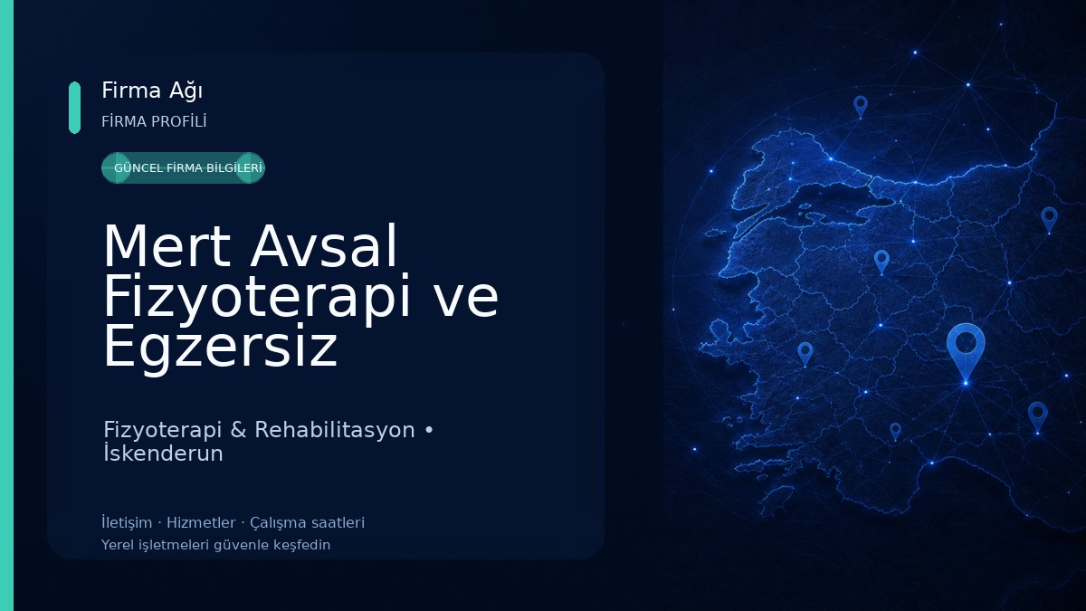 Mert Avsal Fizyoterapi ve Egzersiz Danışmanlık Merkezi Fizyoterapi & Rehabilitasyon