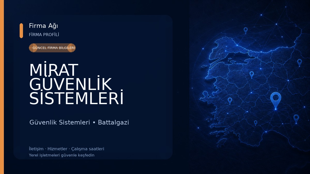 MİRAT GÜVENLİK SİSTEMLERİ Güvenlik Sistemleri