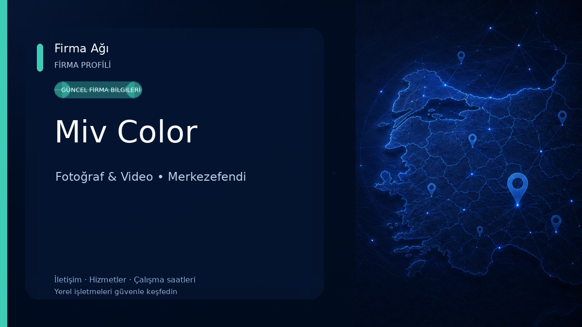Miv Color Fotoğraf & Video
