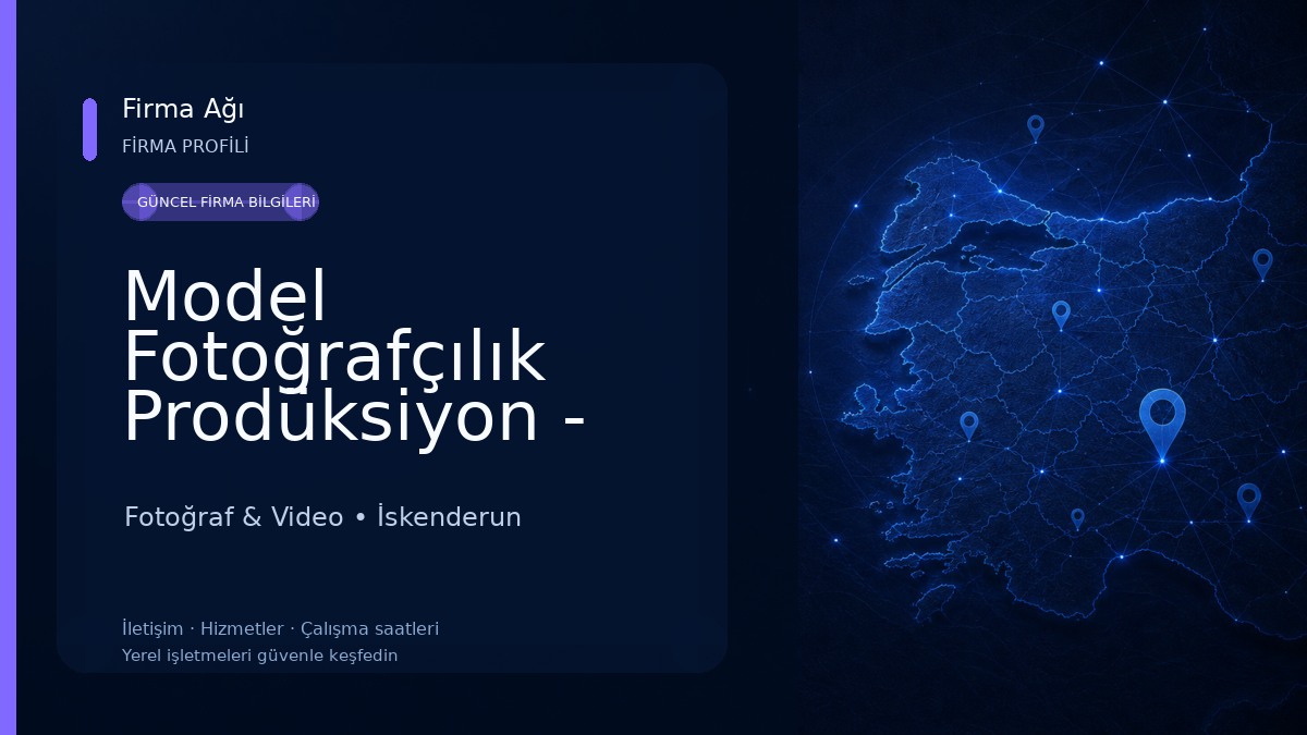 Model Fotoğrafçılık Prodüksiyon - Dış Çekim Fotoğraf & Video