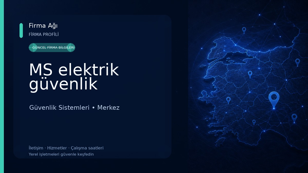 MS elektrik güvenlik