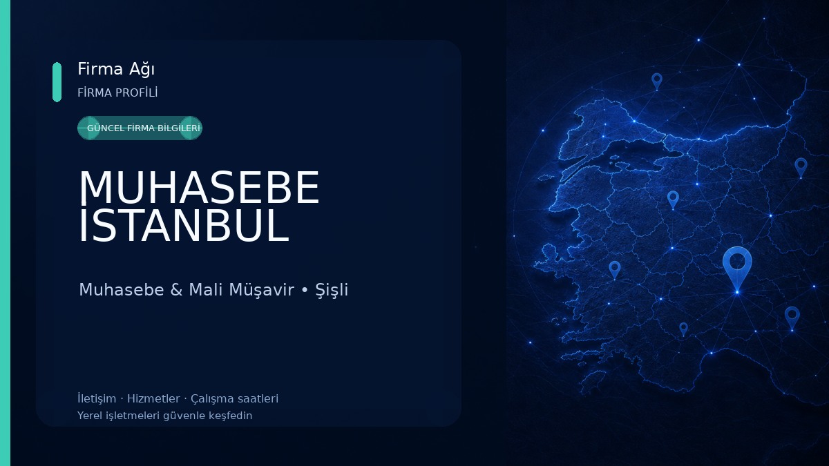 MUHASEBE İSTANBUL Muhasebe & Mali Müşavir