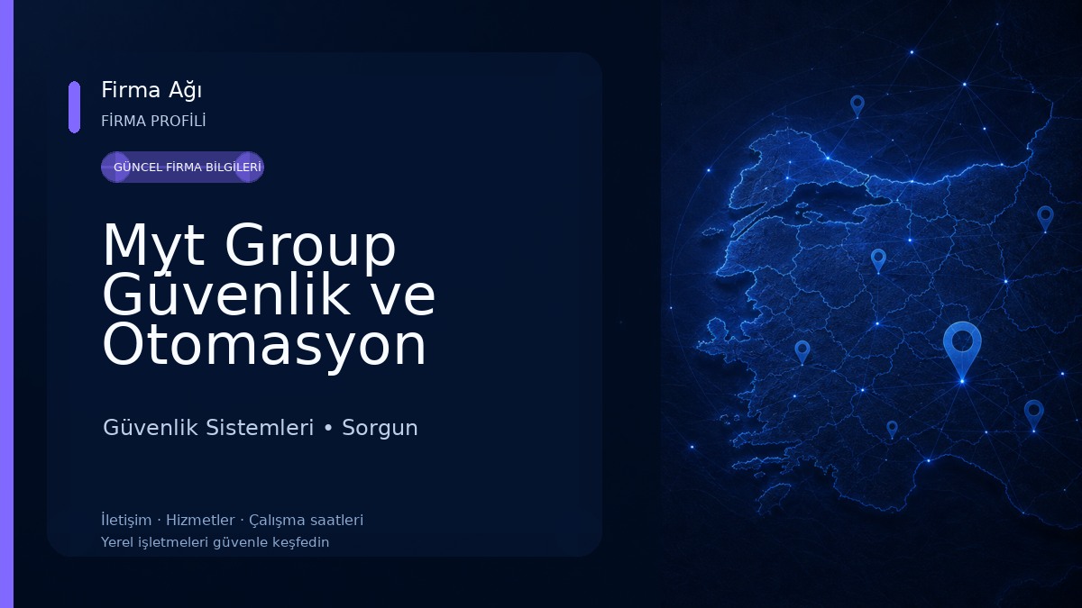 Myt Group Güvenlik ve Otomasyon Sistemleri 