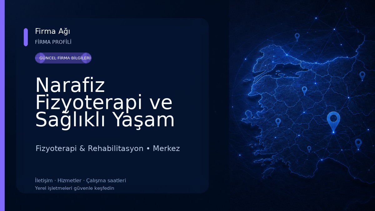 Narafiz Fizyoterapi ve Sağlıklı Yaşam Merkezi 