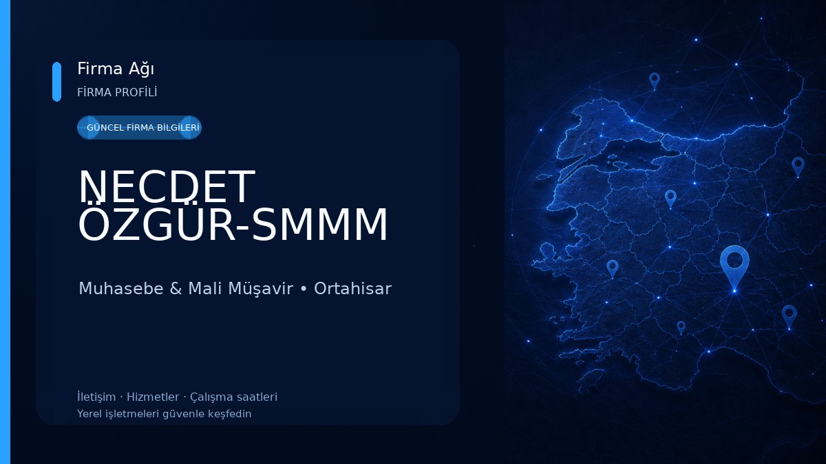 NECDET ÖZGÜR-SMMM 
