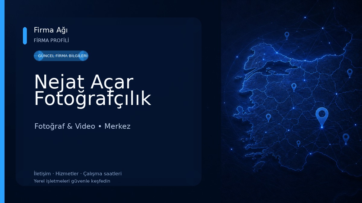 Nejat Açar Fotoğrafçılık 