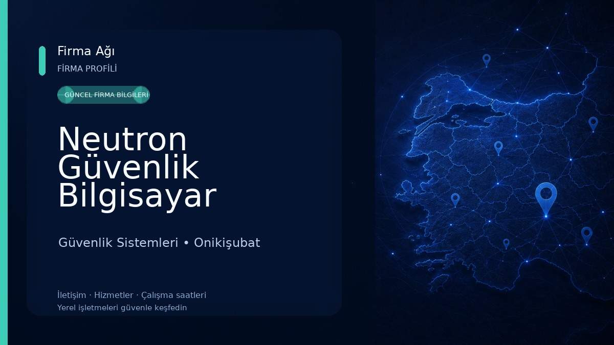 Neutron Güvenlik Bilgisayar Bilişim Sistemleri 
