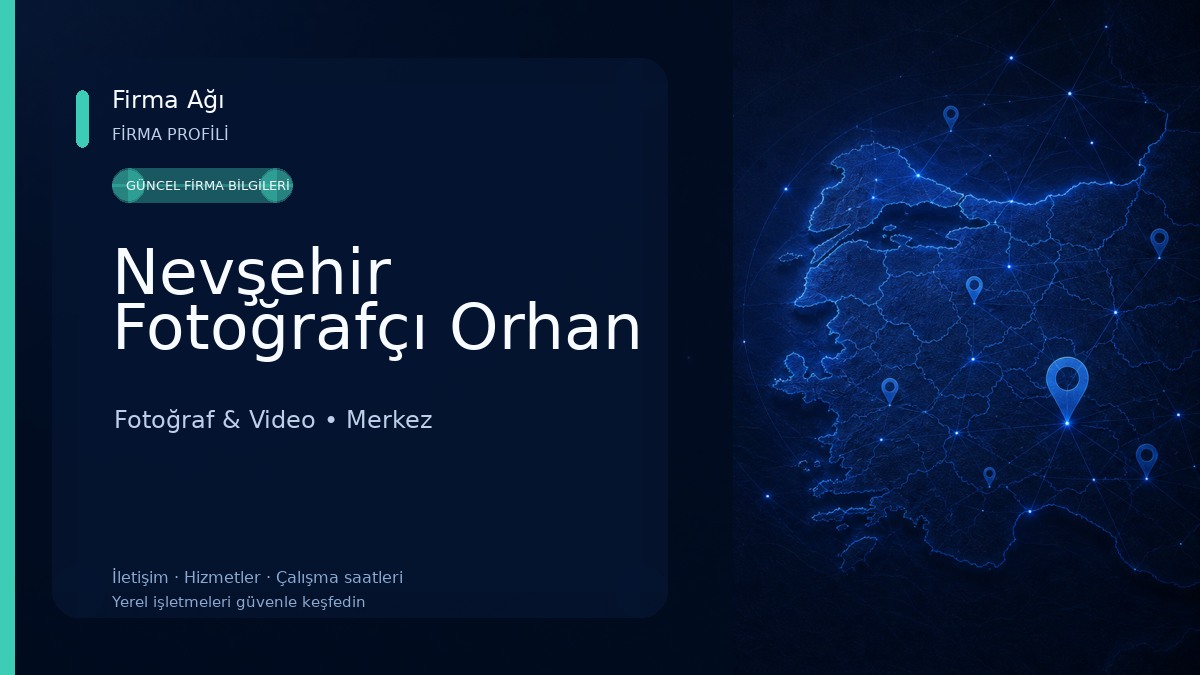 Nevşehir Fotoğrafçı Orhan Fotoğraf & Video