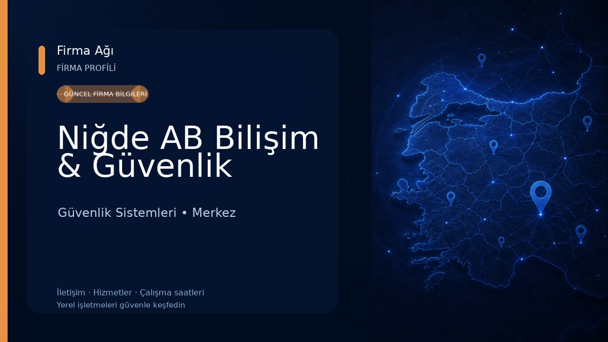 Niğde AB Bilişim & Güvenlik
