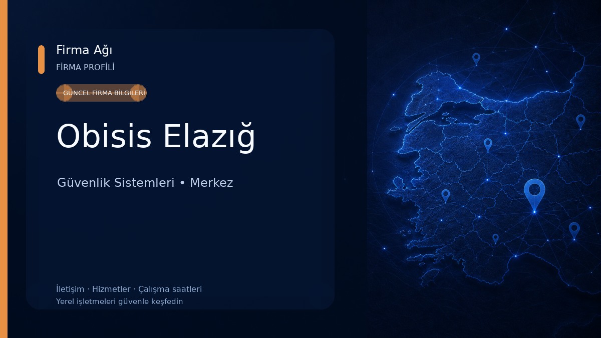 Obisis Elazığ