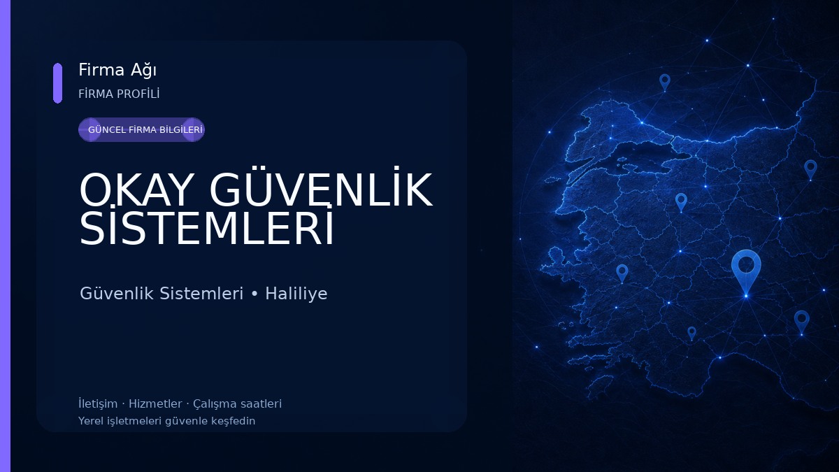 OKAY GÜVENLİK SİSTEMLERİ 