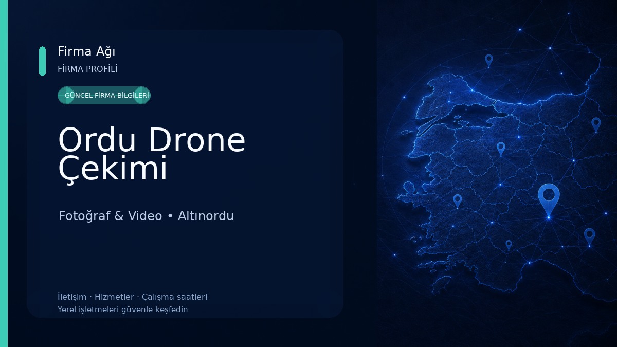 Ordu Drone Çekimi Fotoğraf & Video