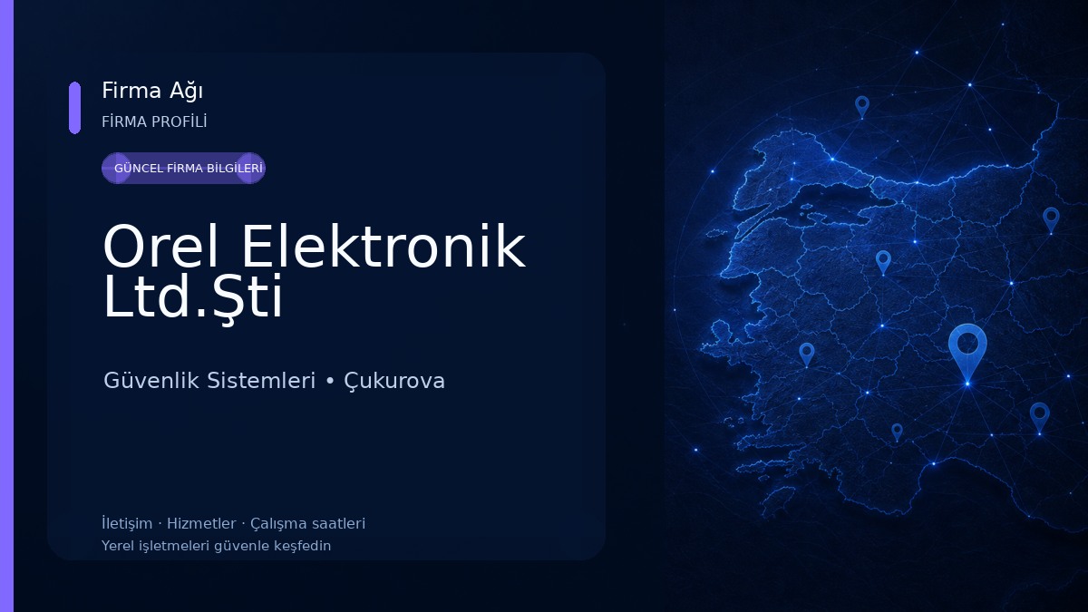 Orel Elektronik Ltd.Şti